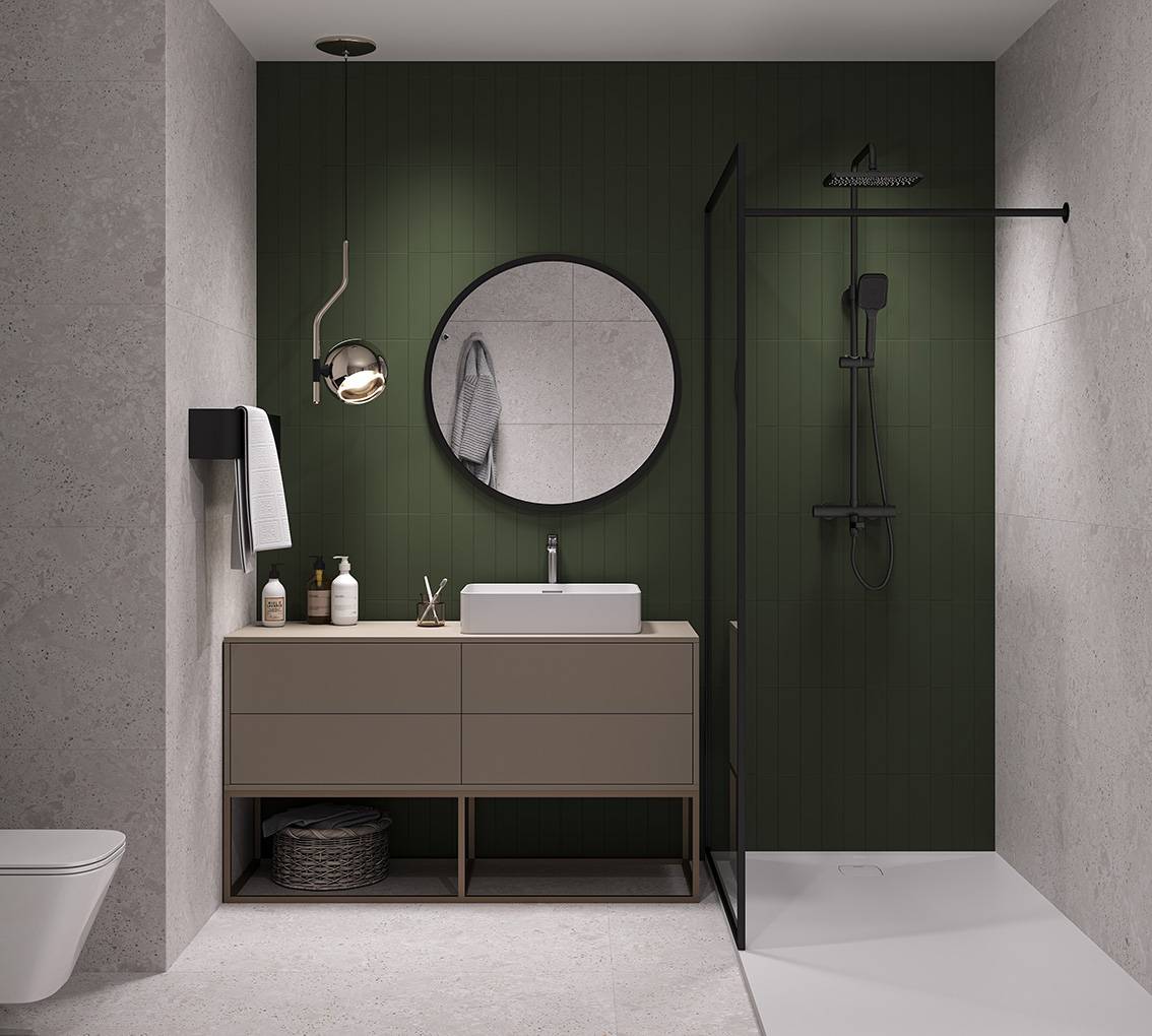 FABIA DARK GREEN /Керамическая плитка /7,5x30